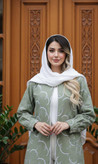 کت مانتویی مجلسی زنانه سوزن دوری