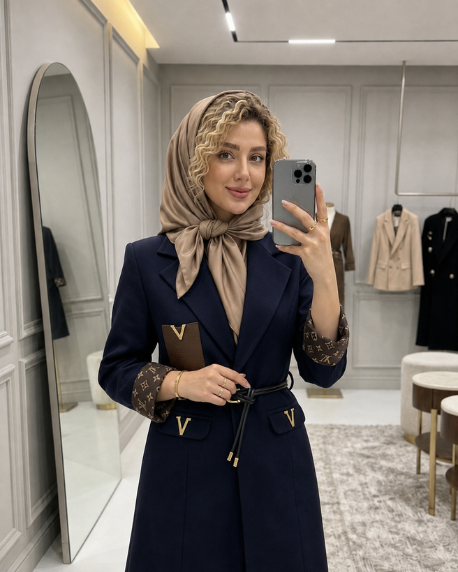 مانتو کتی زنانه مدل ونوس