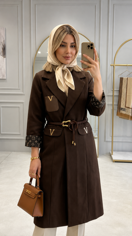 مانتو کتی زنانه مدل ونوس